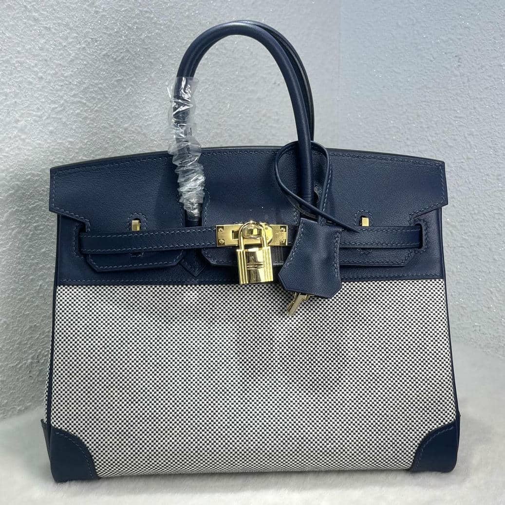 Birkin Canvas-Leather Mix-21